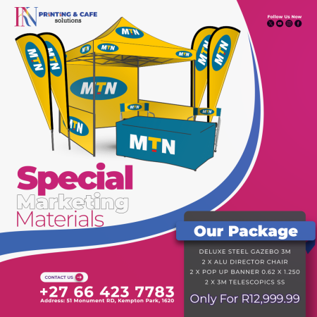 Gazebo Combo - Professional Branding Solutions