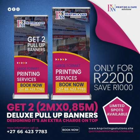 Pull-Up Banner Special – Save R1000 | Complete Display Solution